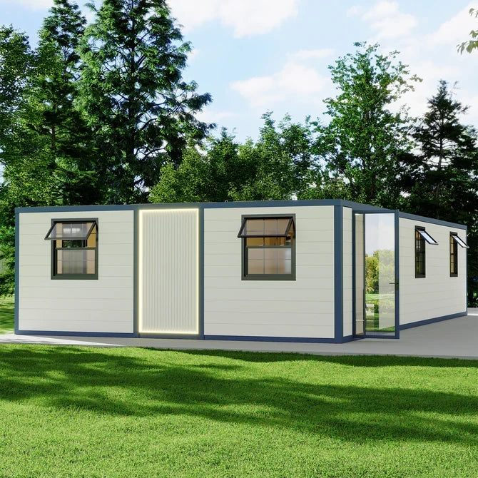 40ft Foldable 3-Bedroom Container House — Expandable Modular Prefab Home