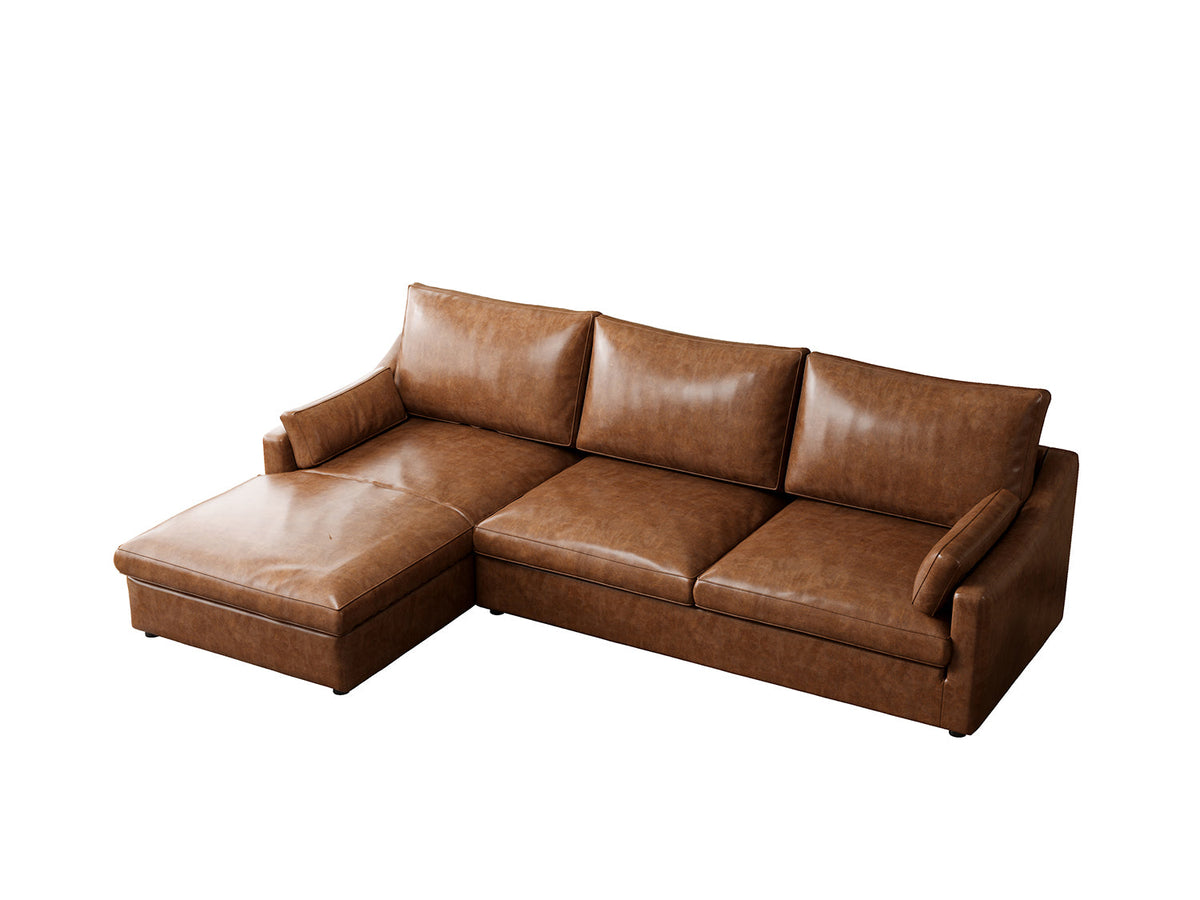 Yantabulla Real Leather Sofa
