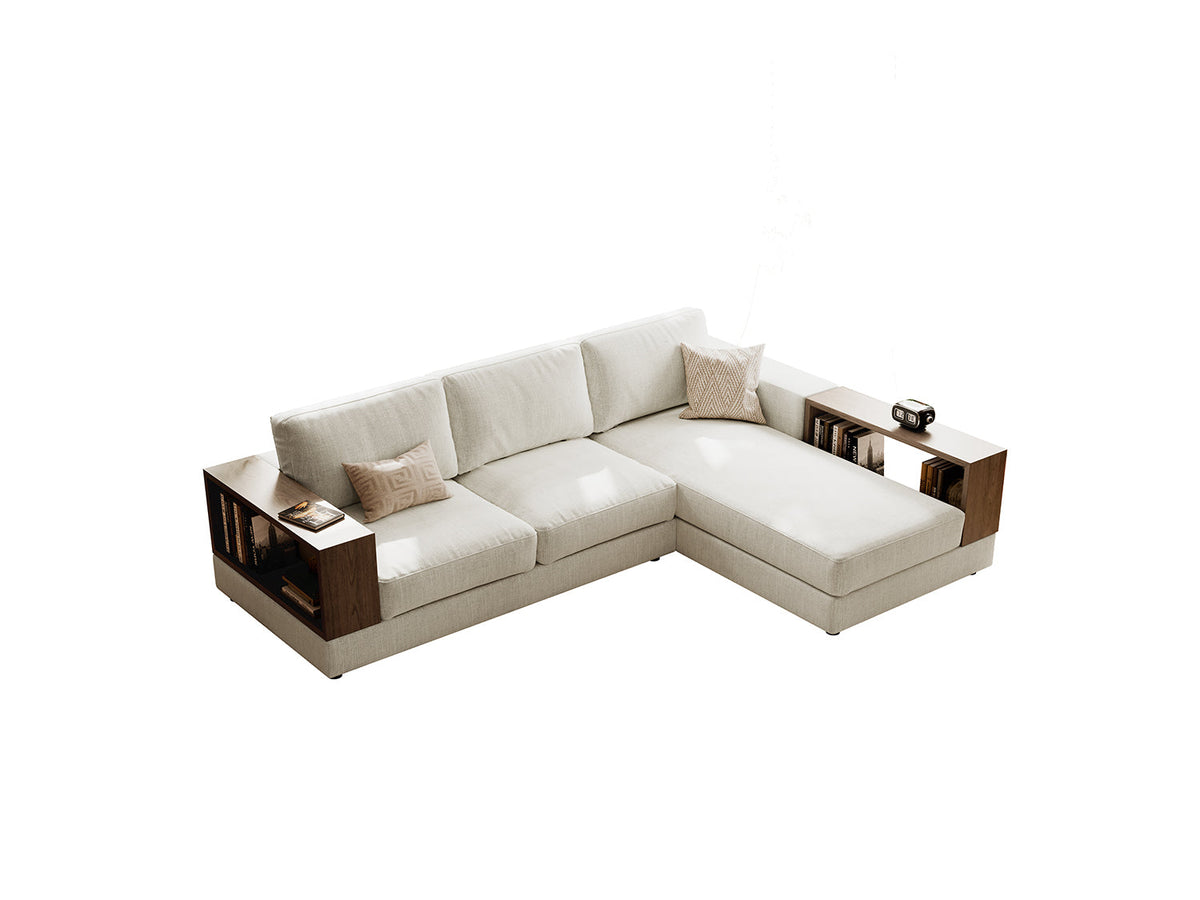 Veron Wireless Charger Wooden modern chaise lounge