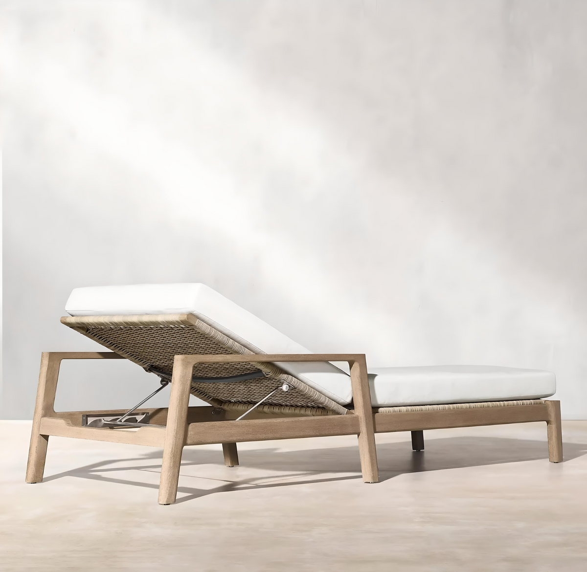 Wooden Sun Lounger