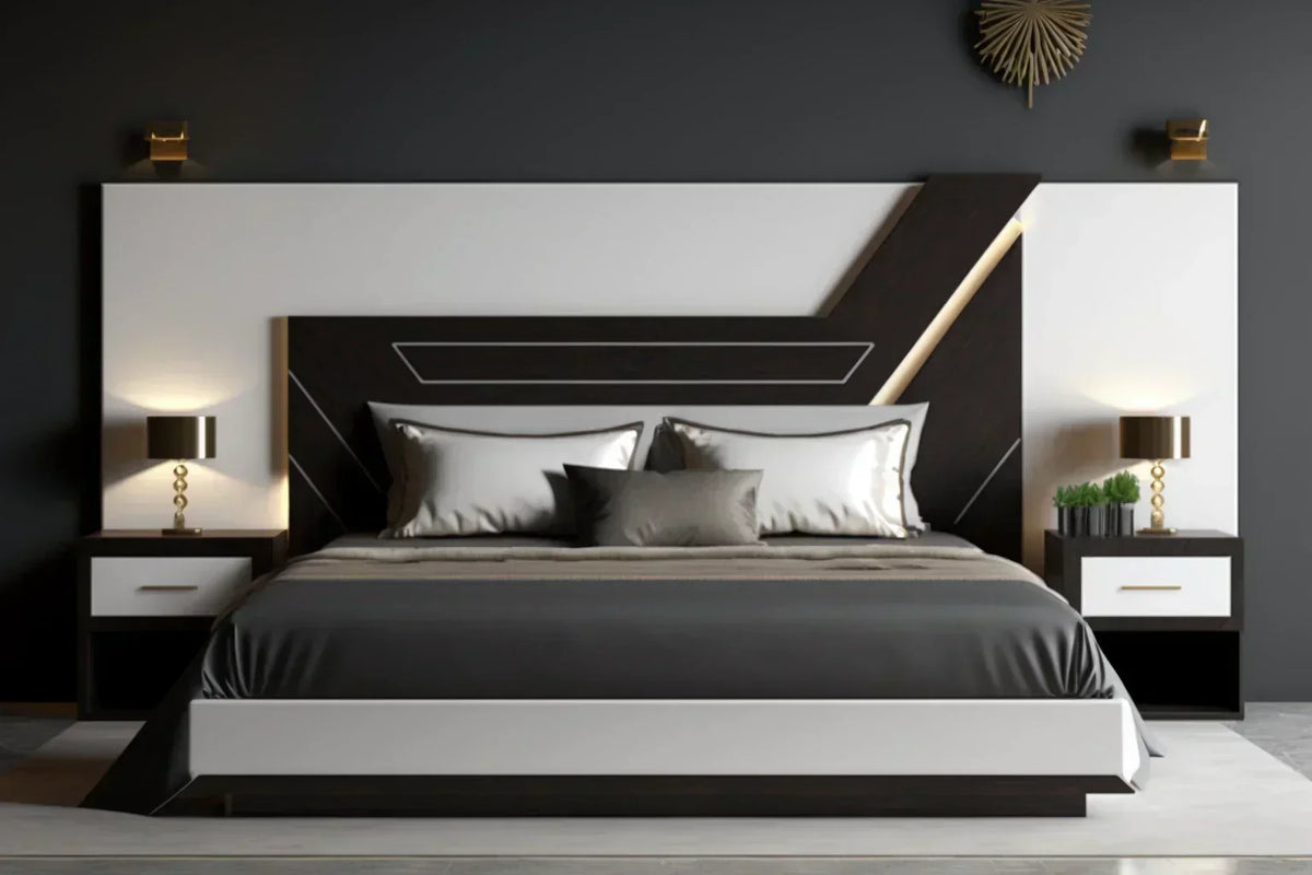 Andi Bedroom Set – Bold and Masculine Solid Wood Bedroom | Ennovanest