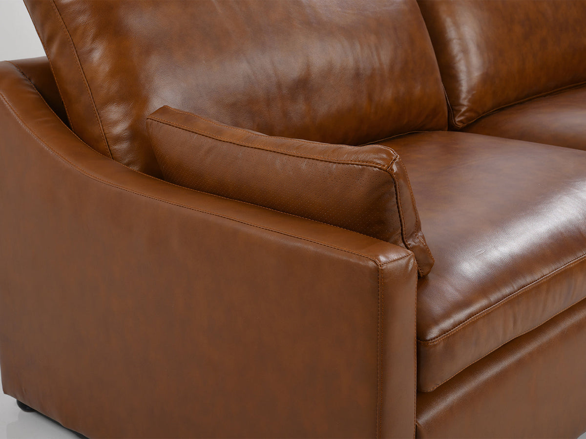 Yantabulla Real Leather Sofa