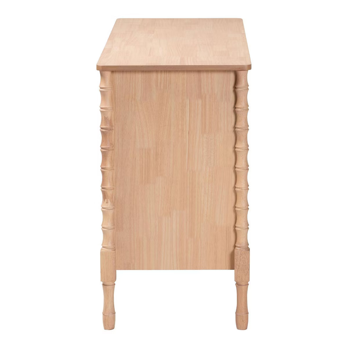 Laurent Dresser 6 Drawer Bedroom Organizer Beech Brown
