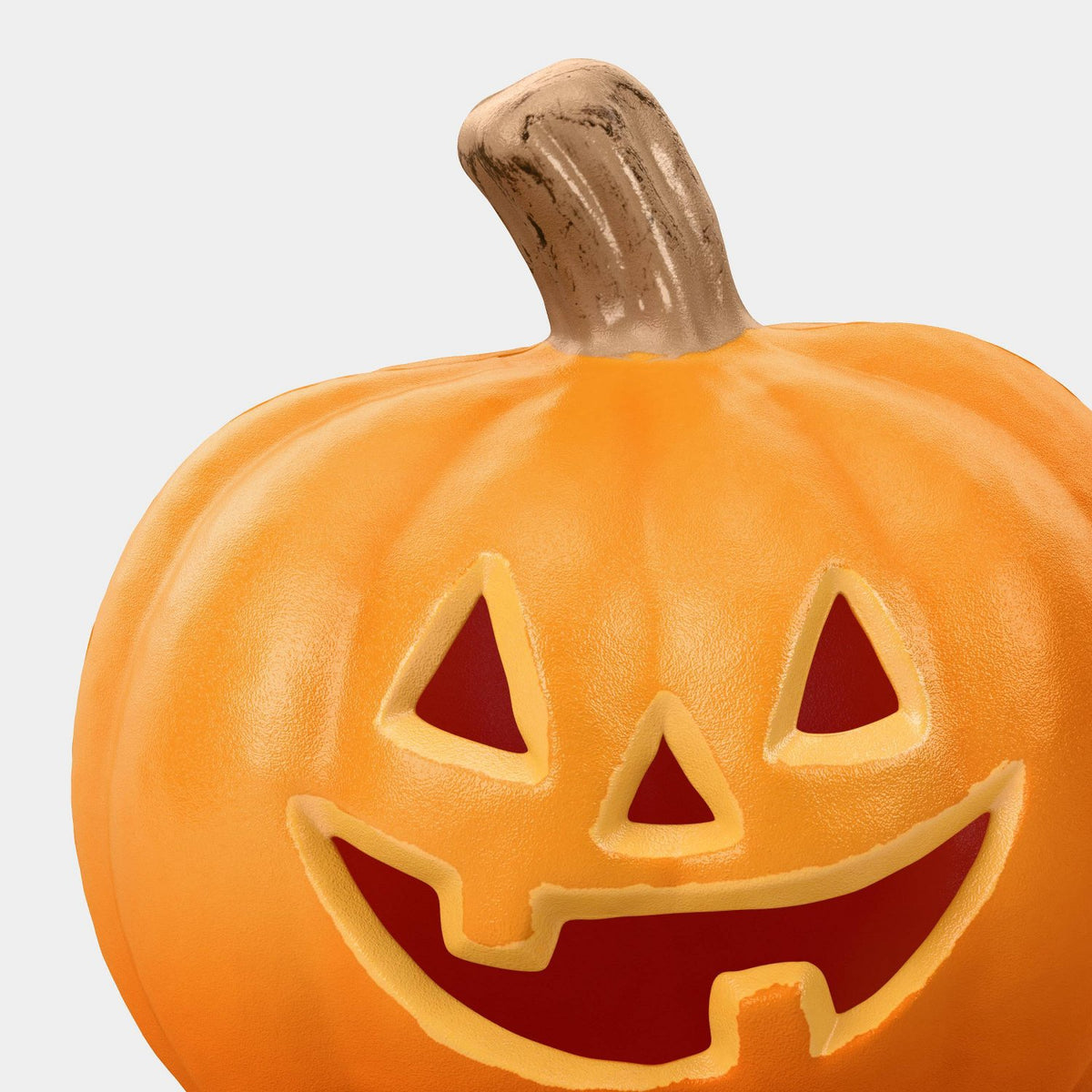 18.75 Inch Lit Triple Stacked Pumpkin with Timer - image 3