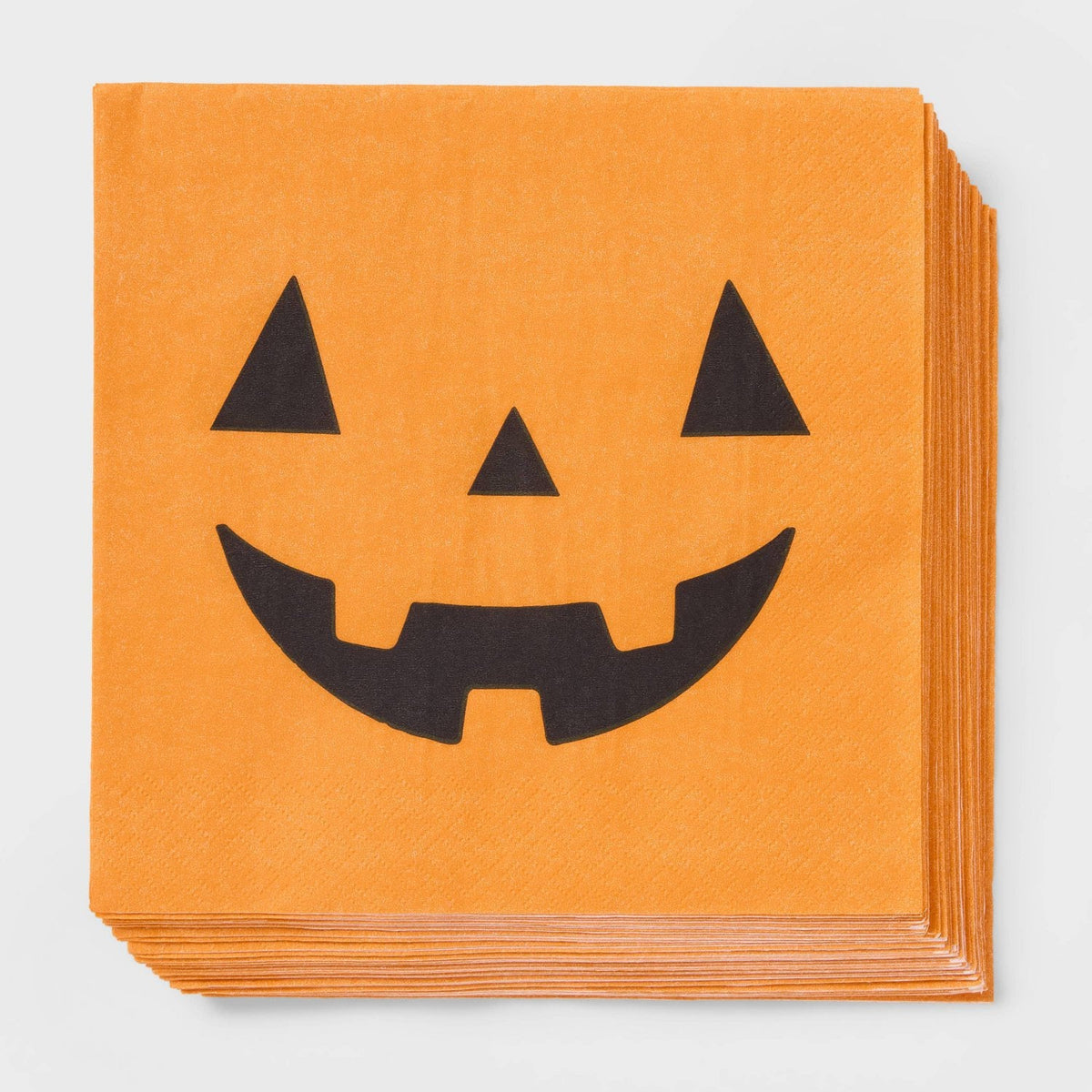 30ct Halloween Pumpkin Lunch Paper Napkins - image 1