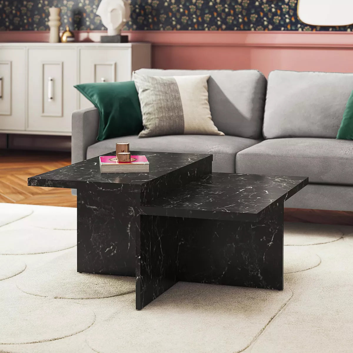 black marbles