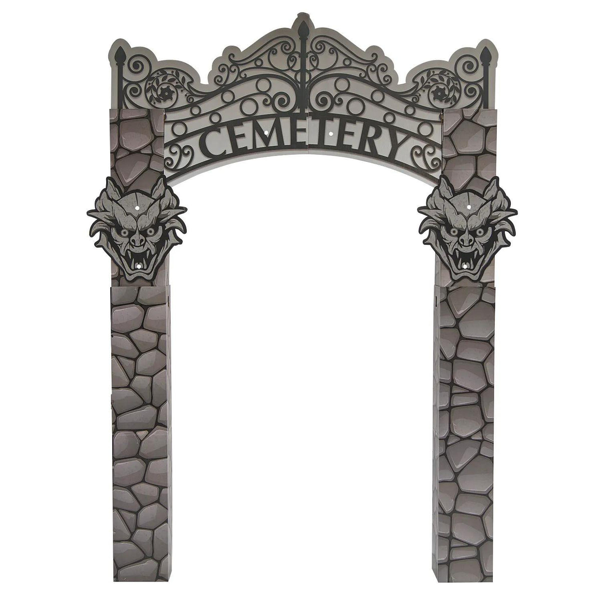 Cemetery Archway Cardboard Cutout Stand-Up Decoration - 8 ft - image 2