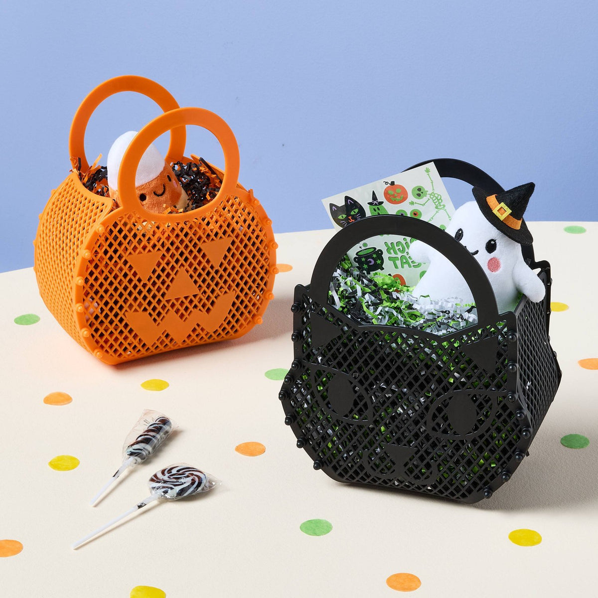 Medium Halloween Shaped Gift Basket - image 2