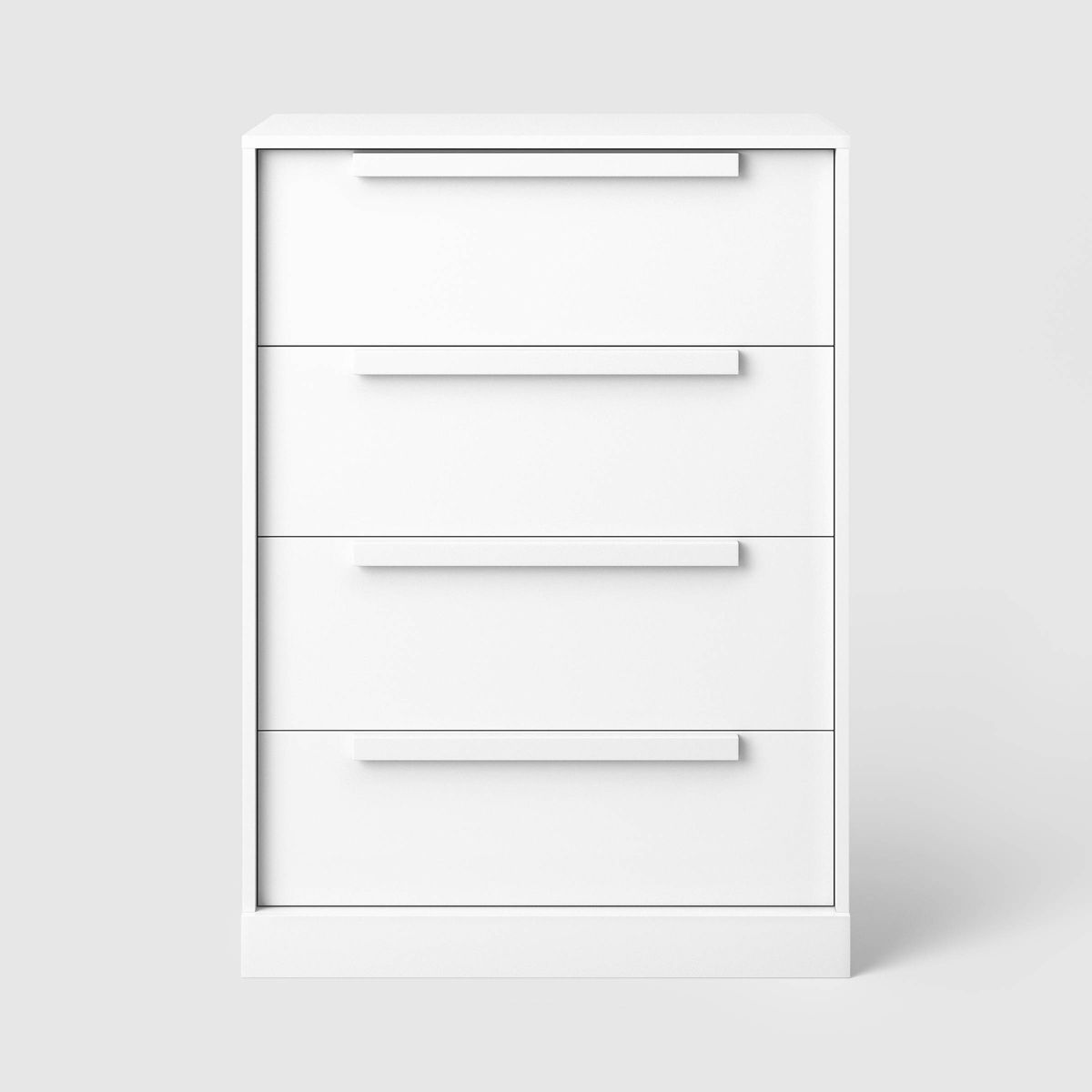 Modern 4 Drawer Dresser White - Room Essentials
