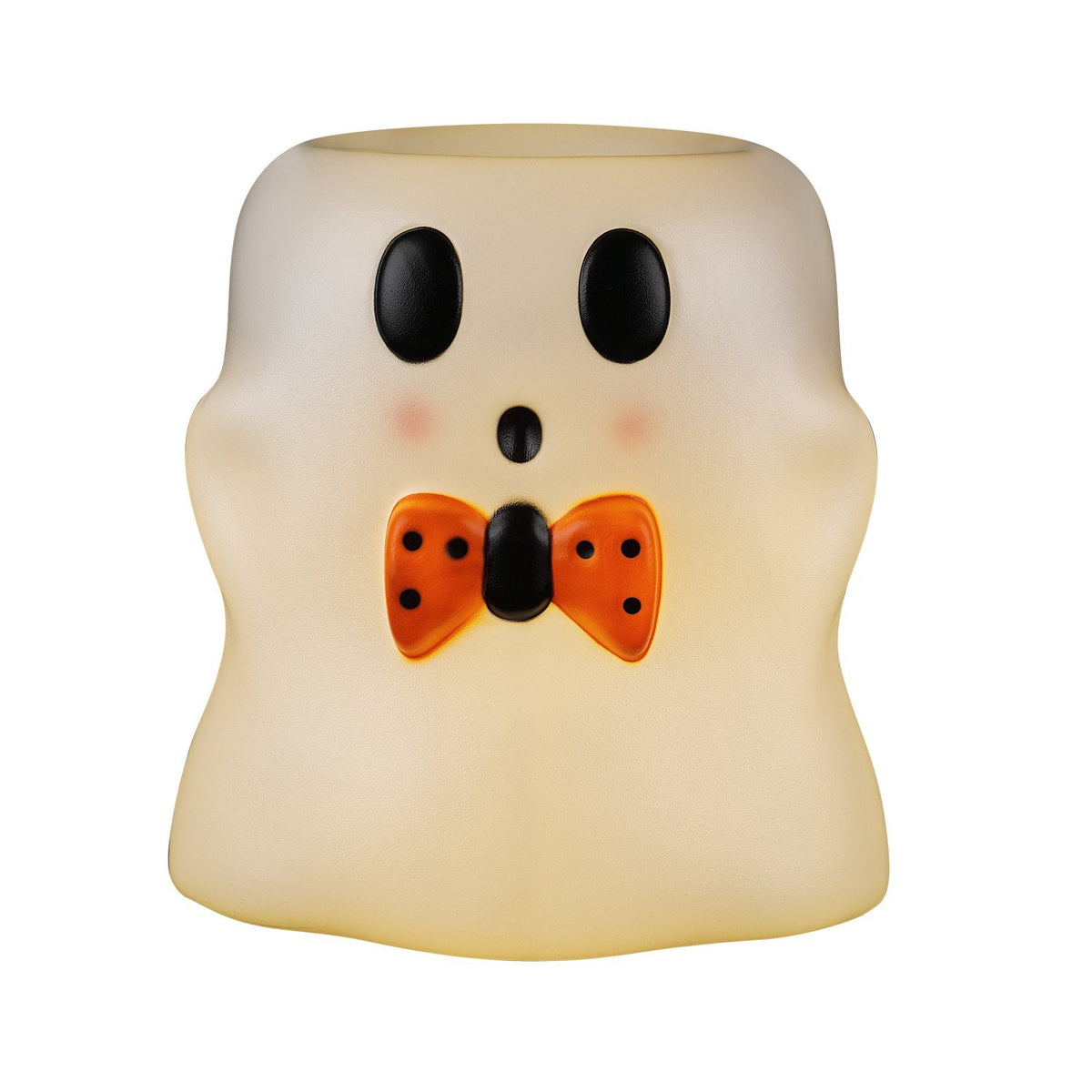 18 in. Ghost Lit Blow Mold Candy Bowl - image 1