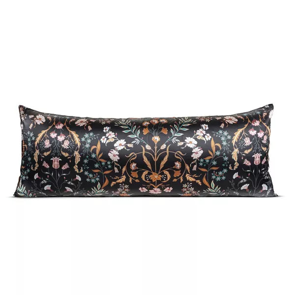 Boho Floral Wildflower Black