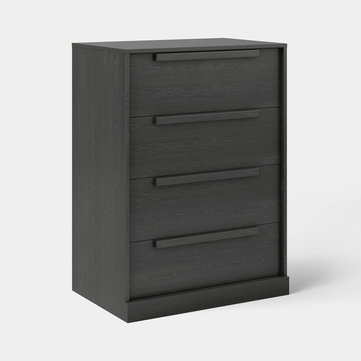 Modern 4 Drawer Dresser Black - Room Essentials