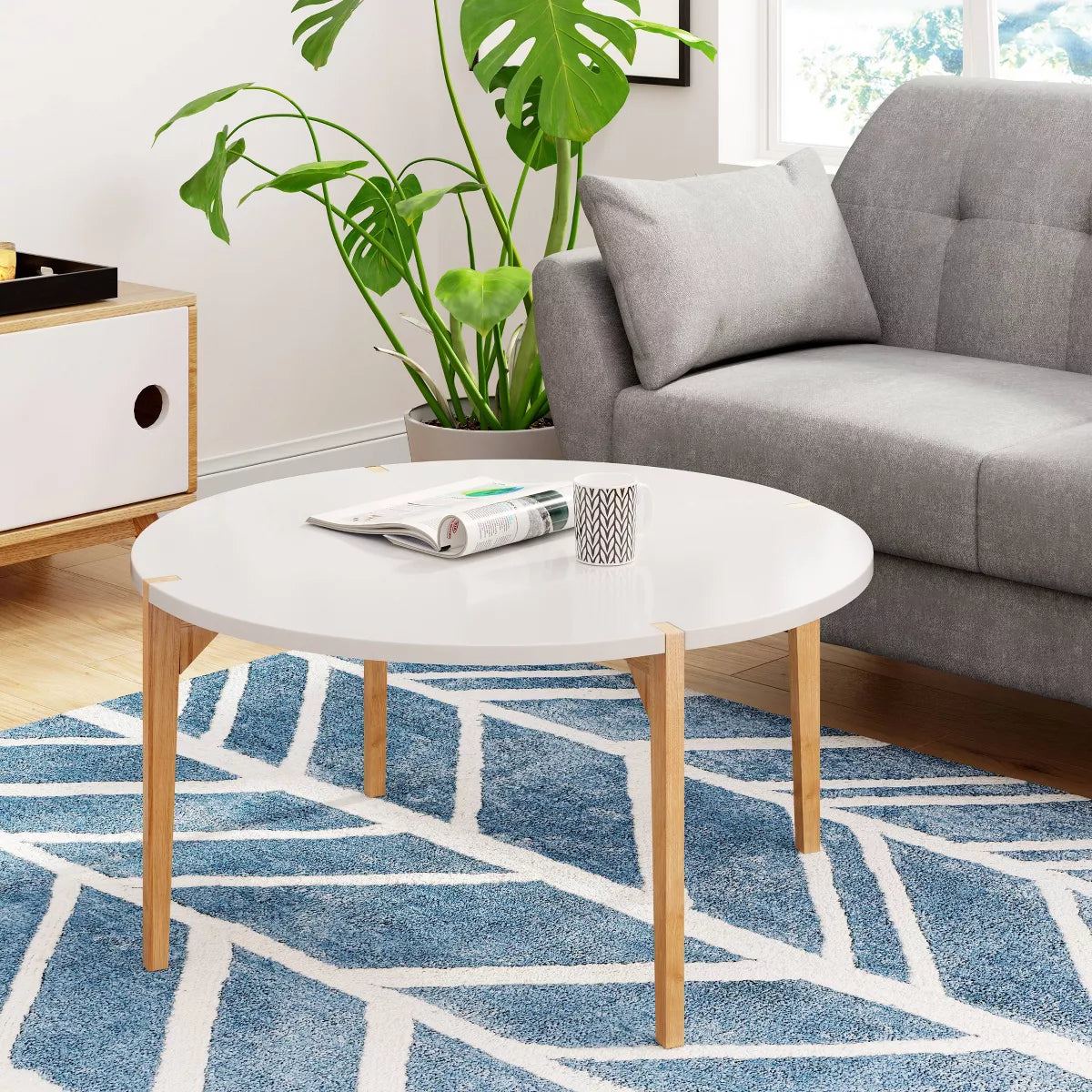 Abacus Round Coffee Table