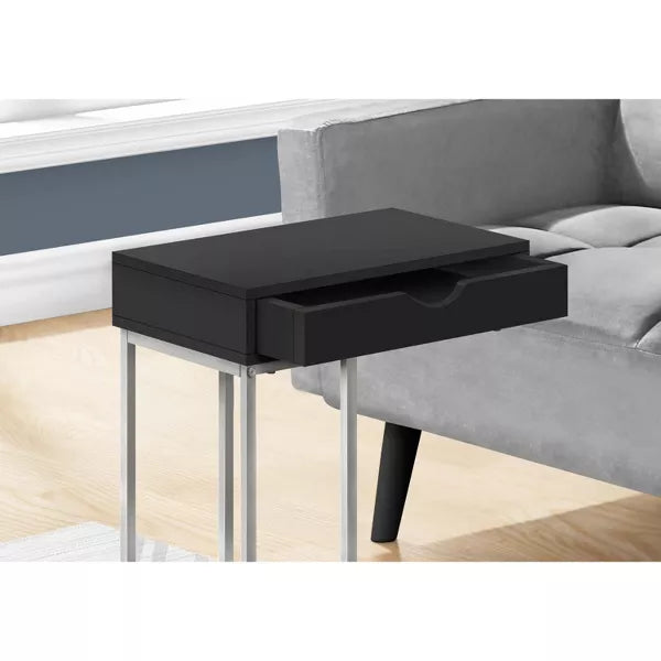 Black Grey bohemian side table