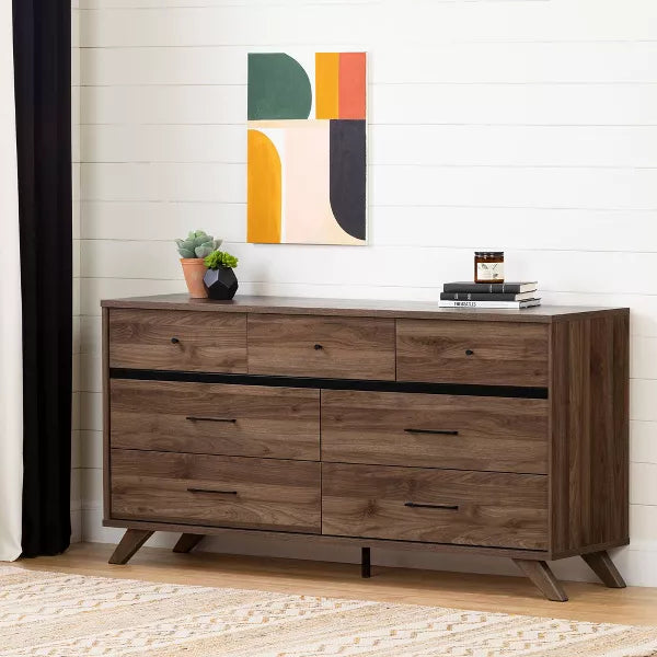 7 Drawer Double Dresser