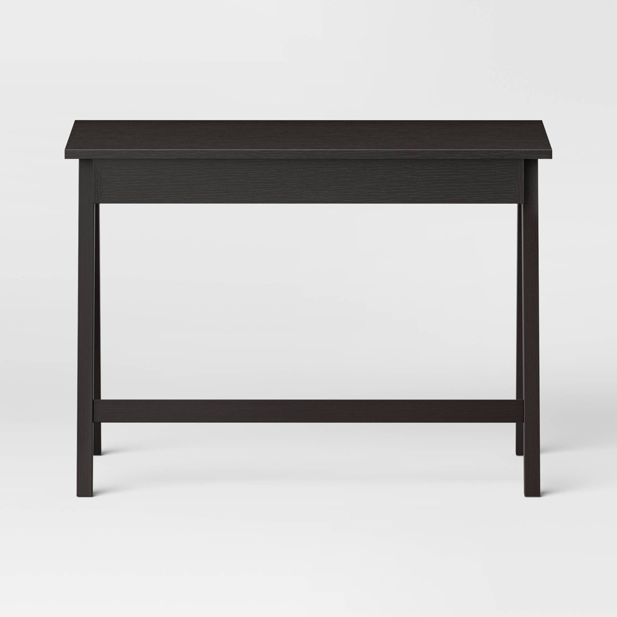 Paulo Wood Writing Desk with Drawer Black - Threshold