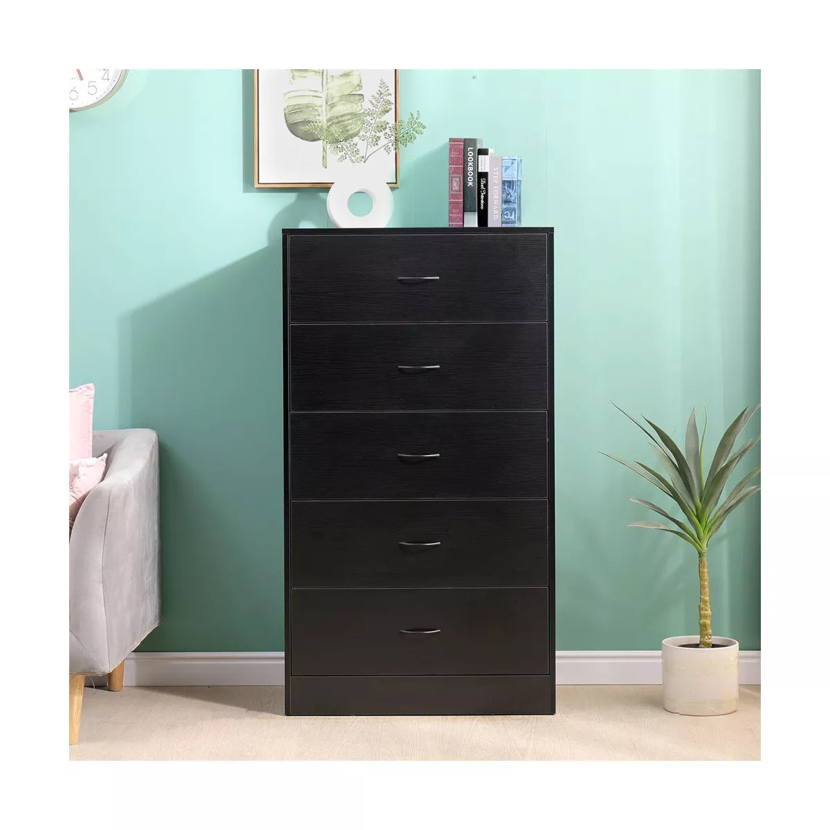 Drawer Dresser, Modern Wood