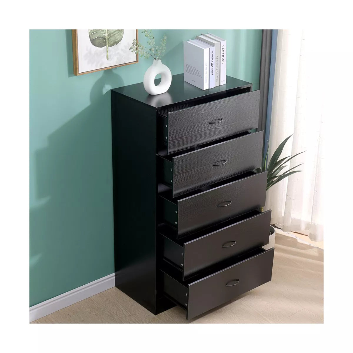 Drawer Dresser, Modern Wood