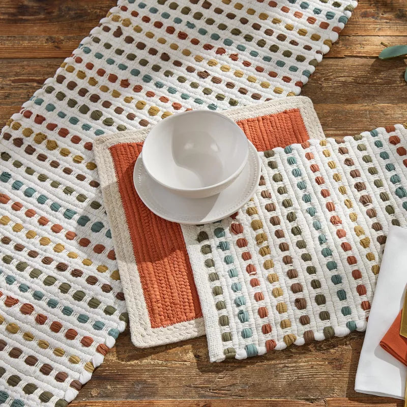 Split P Ryland Chindi Table Runner 14" X 54"