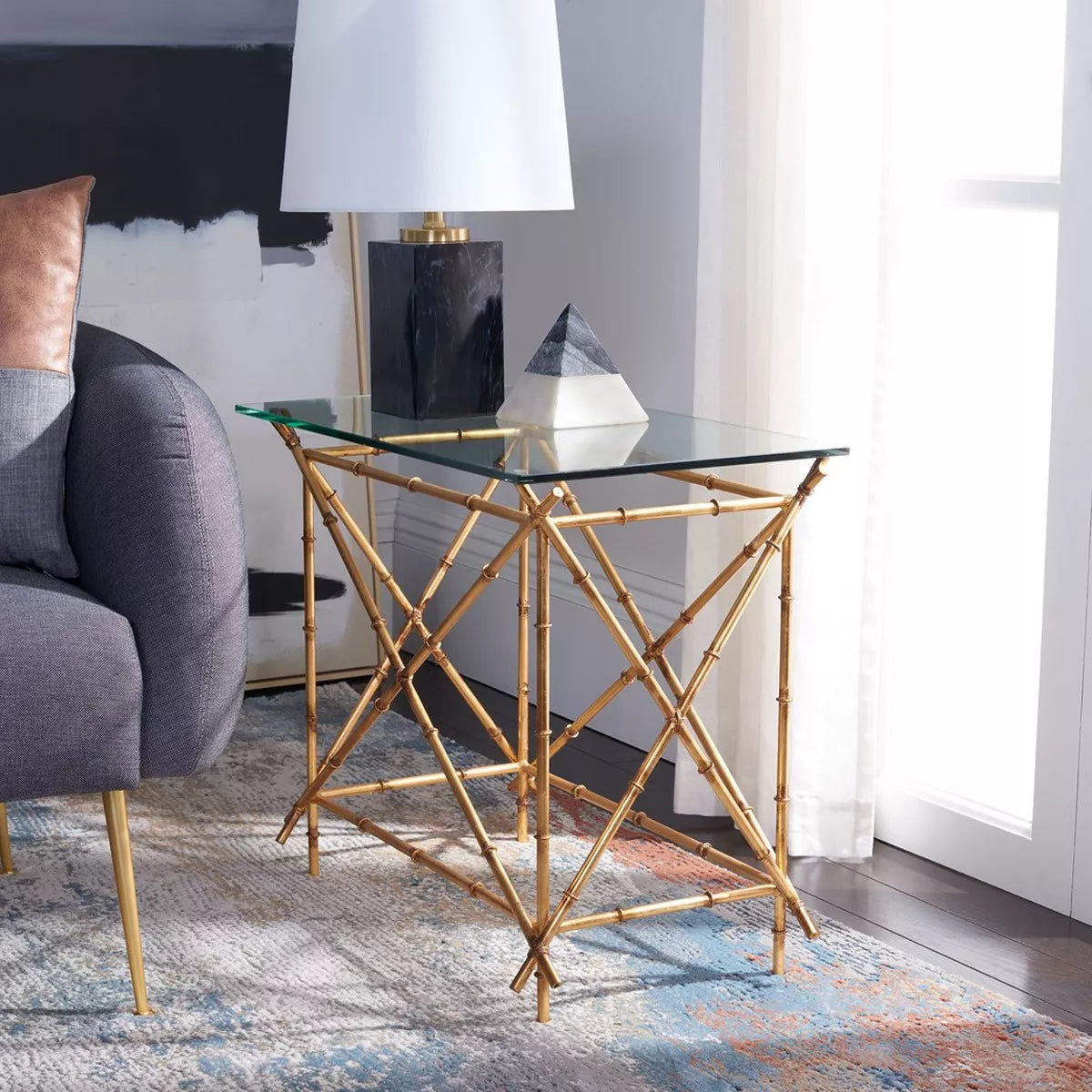 Mark Accent Table bohemian side table