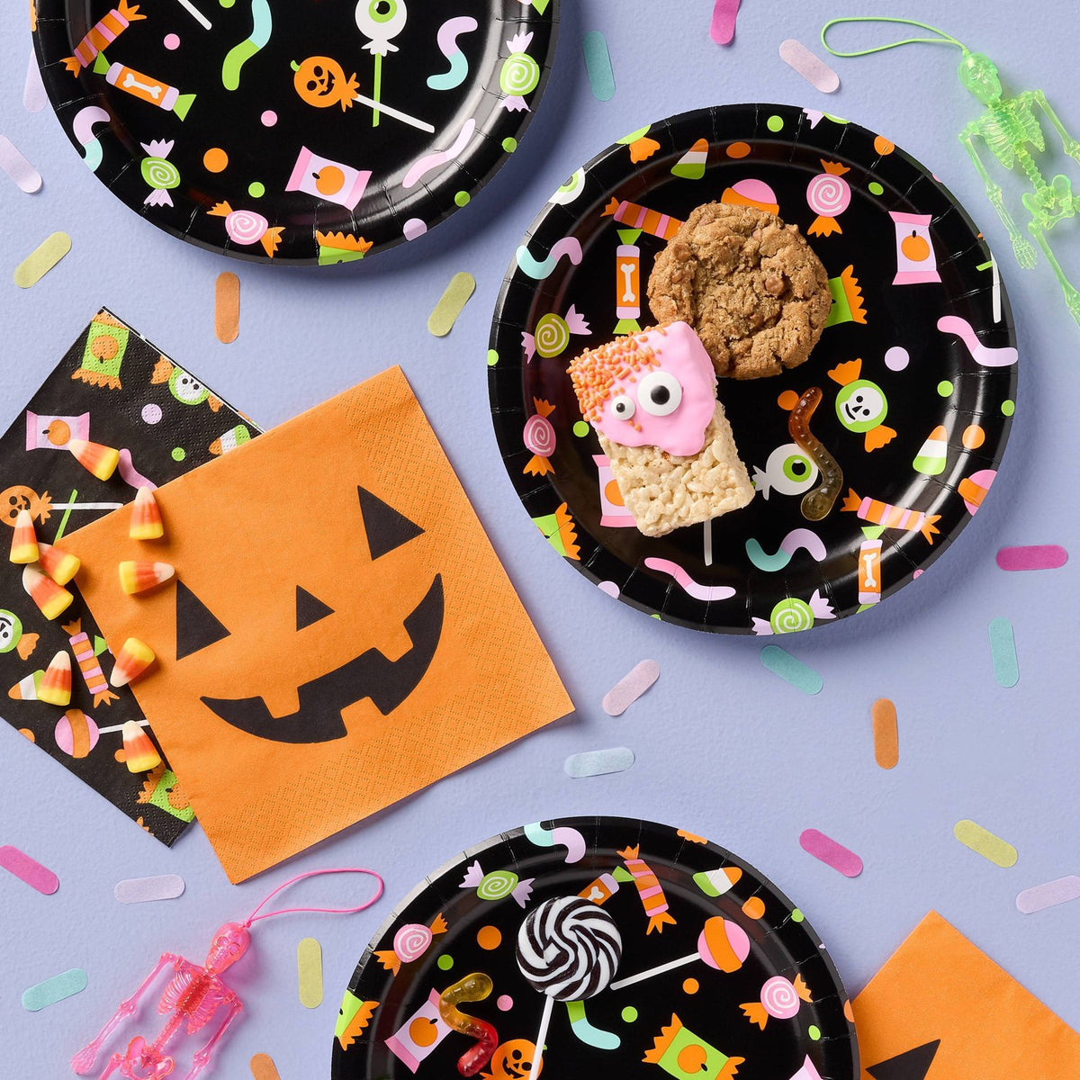 30ct Halloween Pumpkin Lunch Paper Napkins - image 2