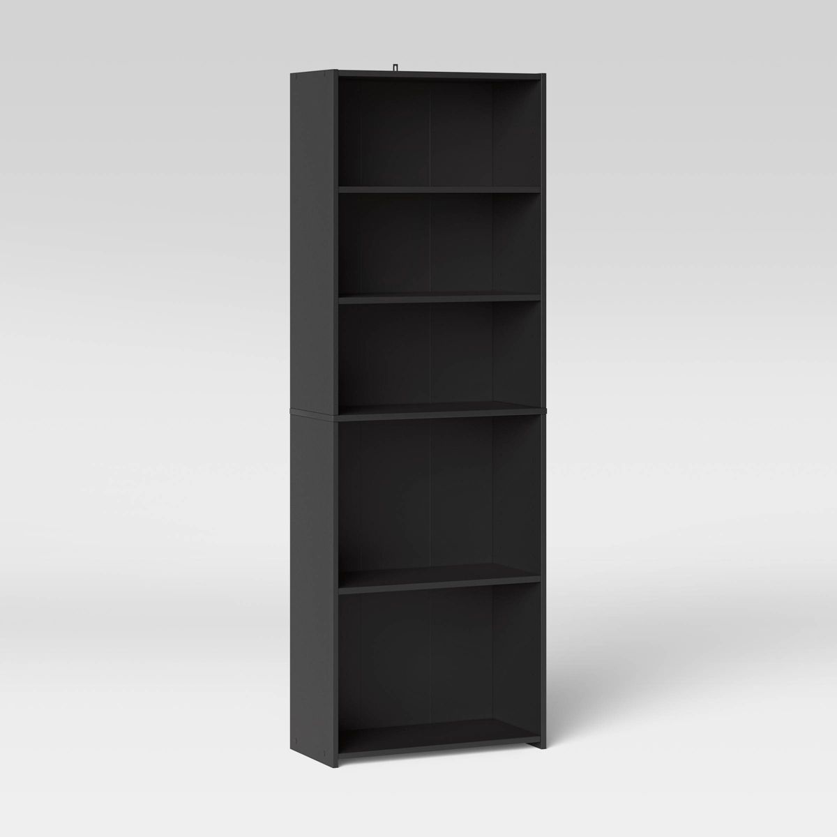 5 Shelf Dorm Bookcase Black - Room Essentials