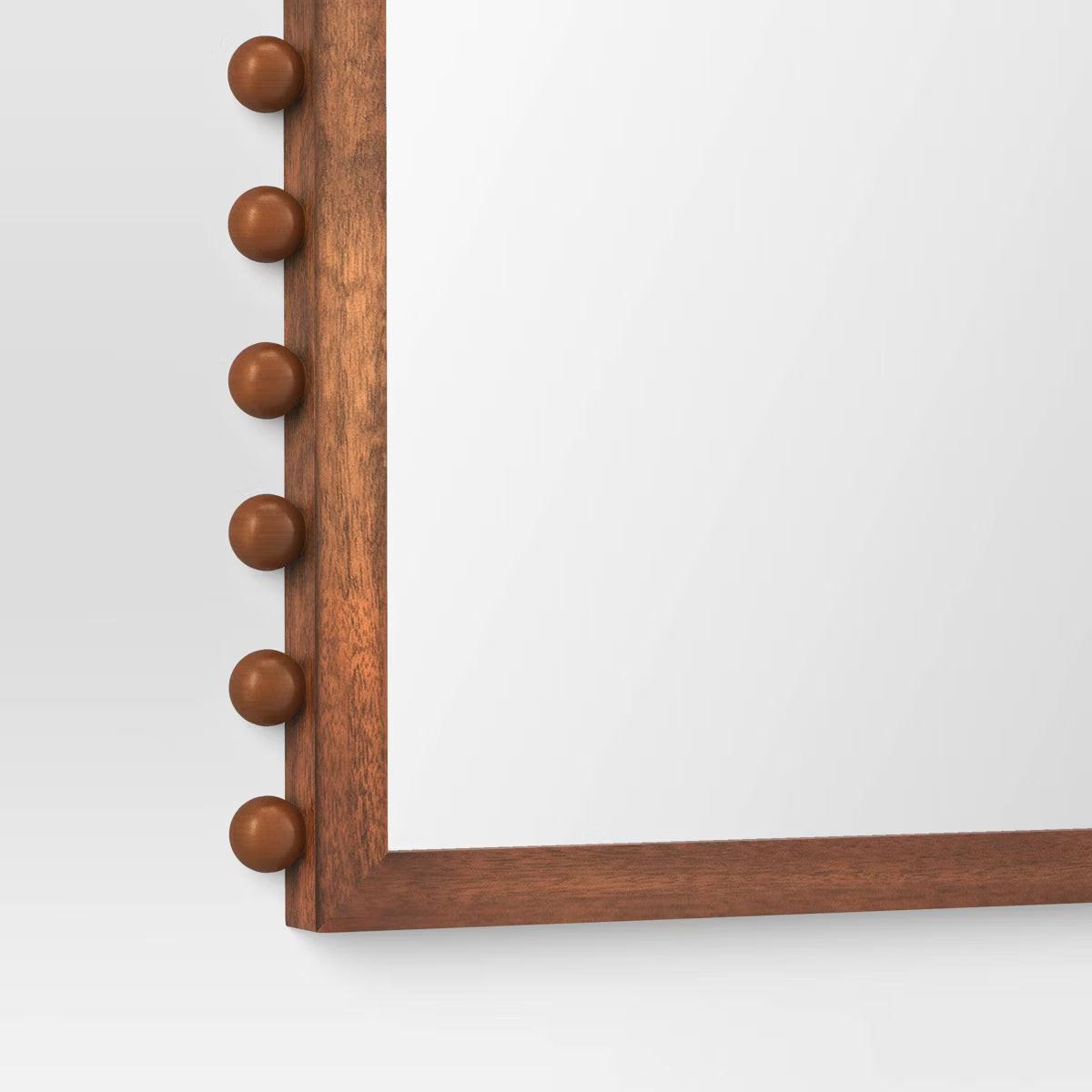 Carved Beaded Floor Mirror - Threshold™, 5 of 8"