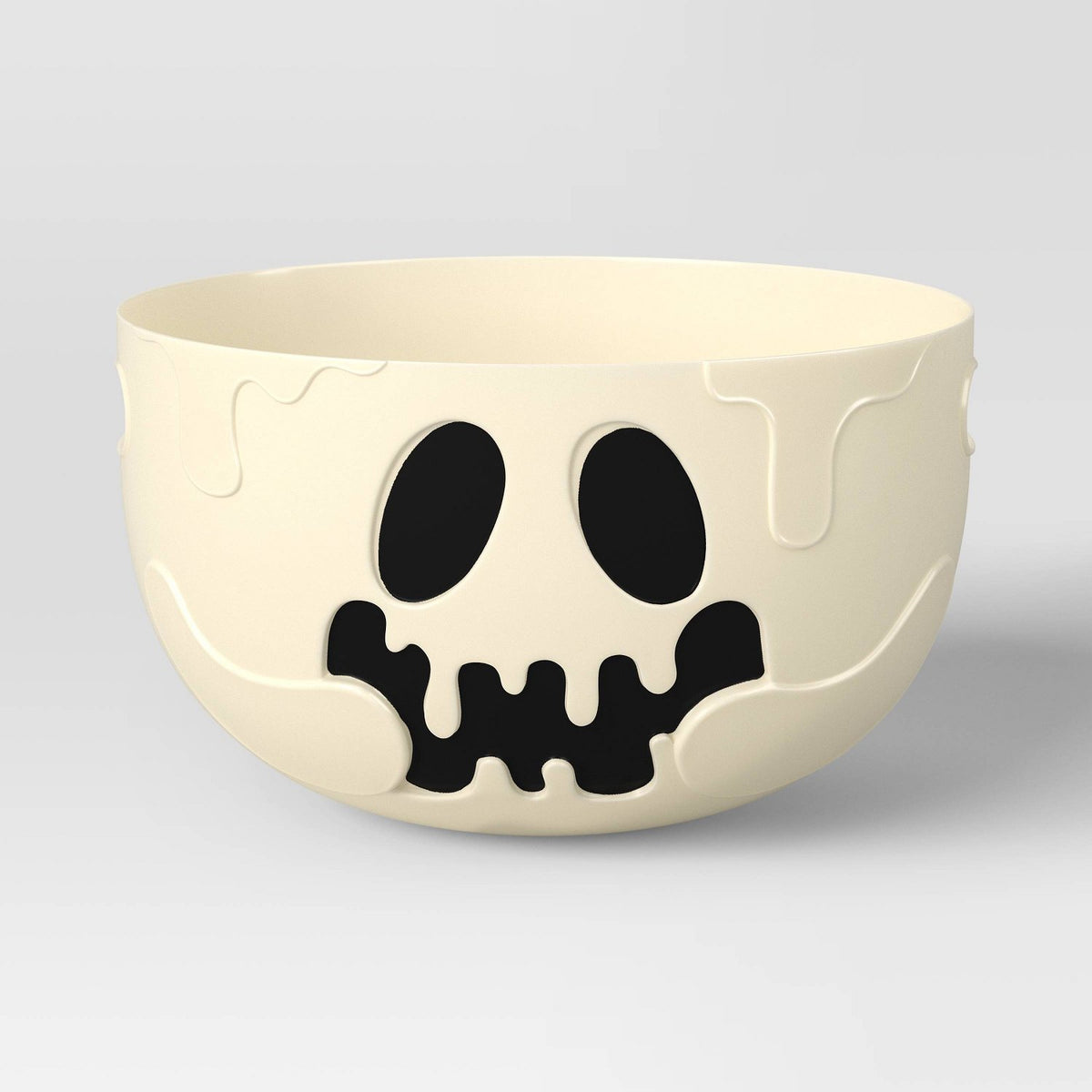 3 Liter Plastic Ghost Candy Serving Bowl - Halloween decor