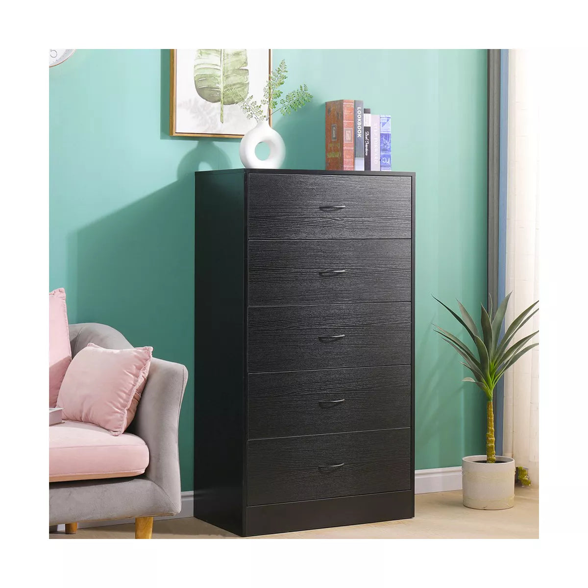 Drawer Dresser, Modern Wood