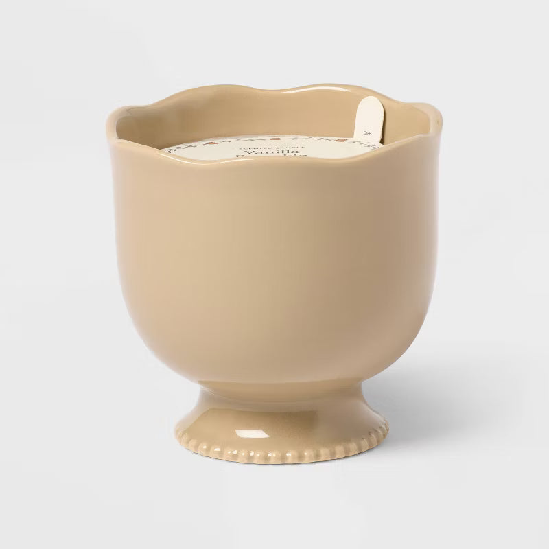 Ceramic Jar Candle Vanilla Pumpkin