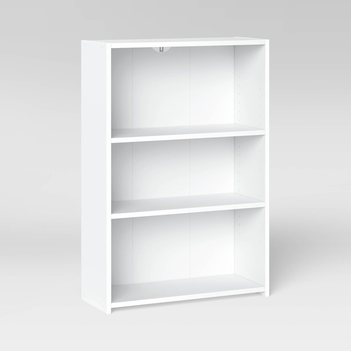 3 Shelf Dorm Bookcase White - Room Essentials