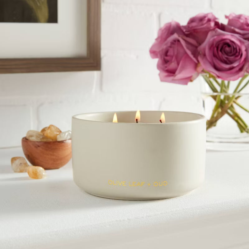 Olive leaf & Oud Black Label Jar Candle