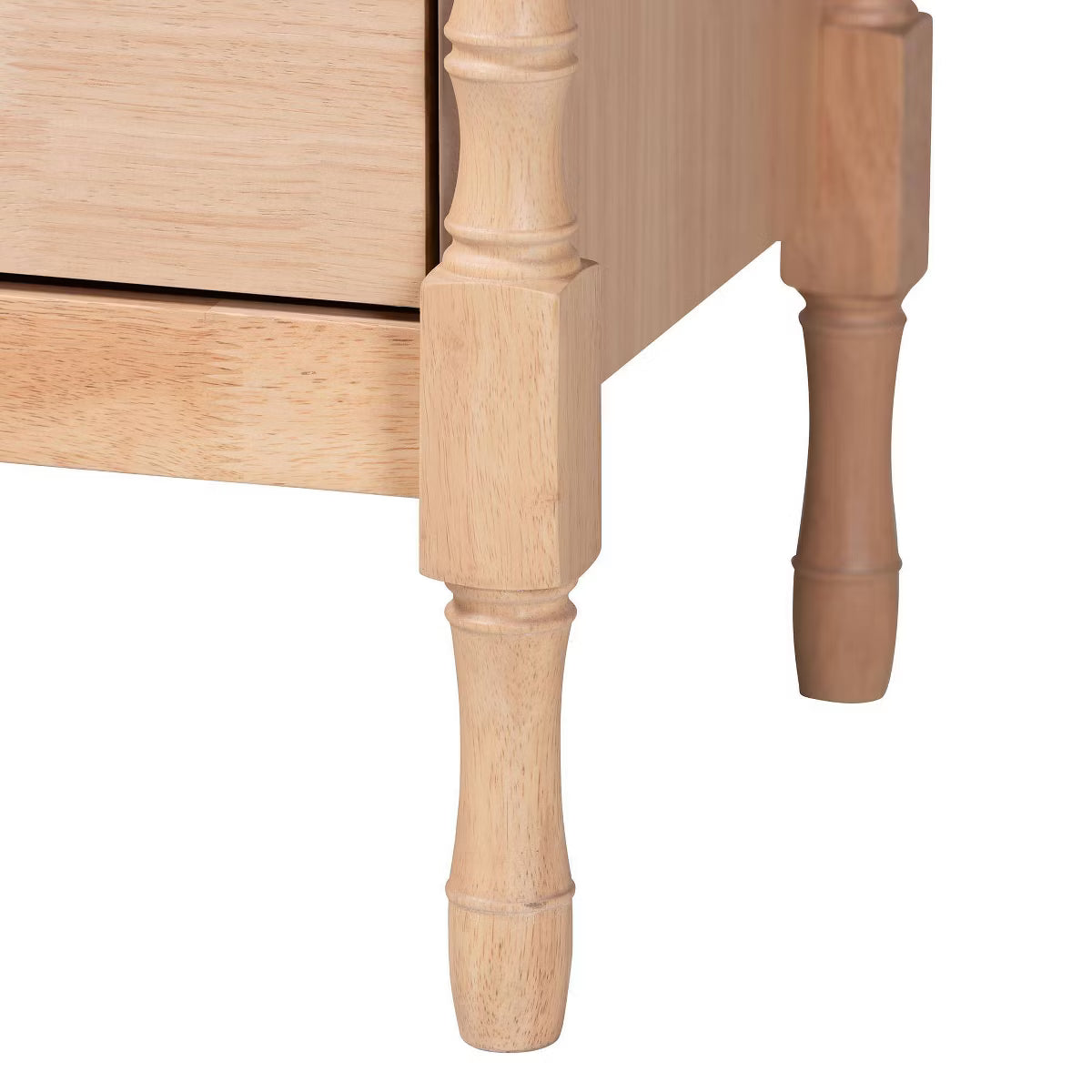 Laurent Dresser 6 Drawer Bedroom Organizer Beech Brown