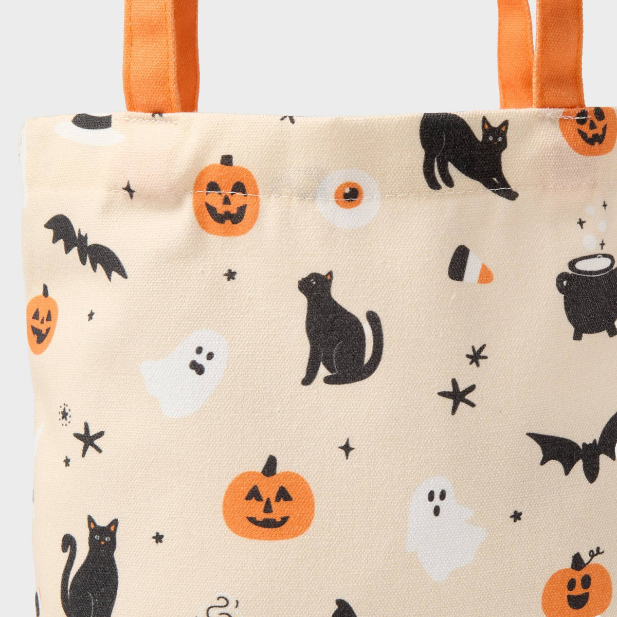 Small Halloween Canvas Tote Gift Bag - image 3