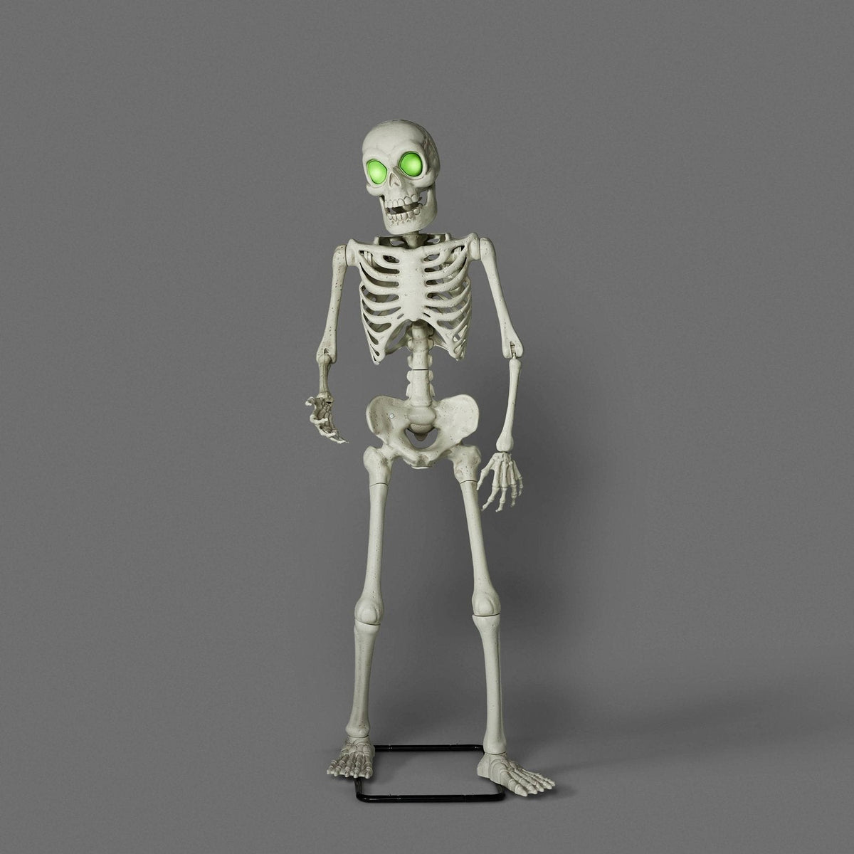 68 Inch Animated Premium Skeleton Halloween Scene Prop - image 2