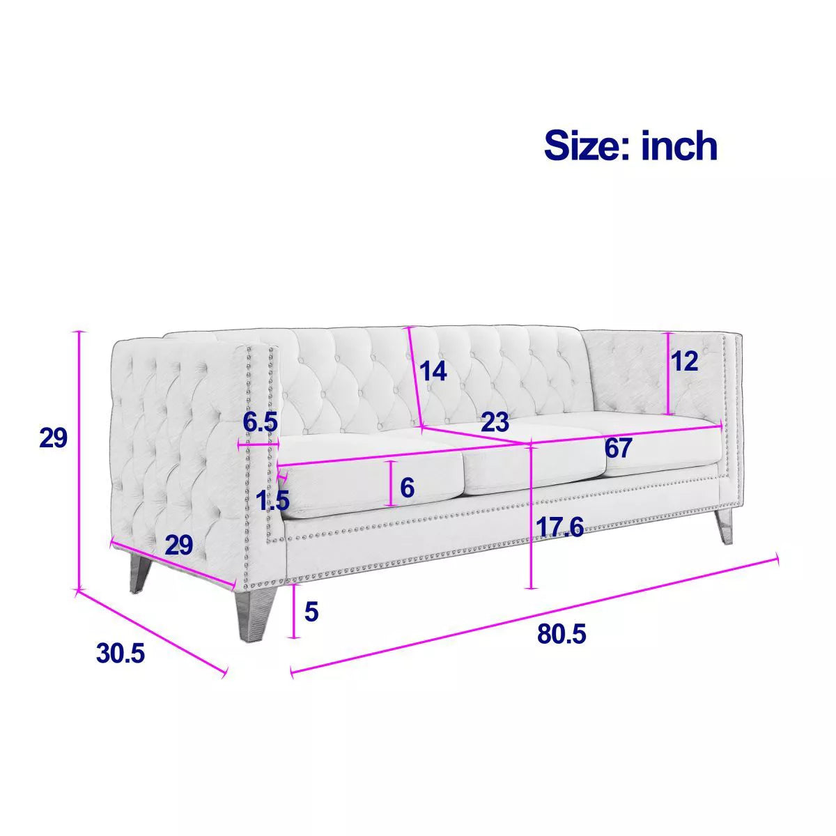 3 seater
