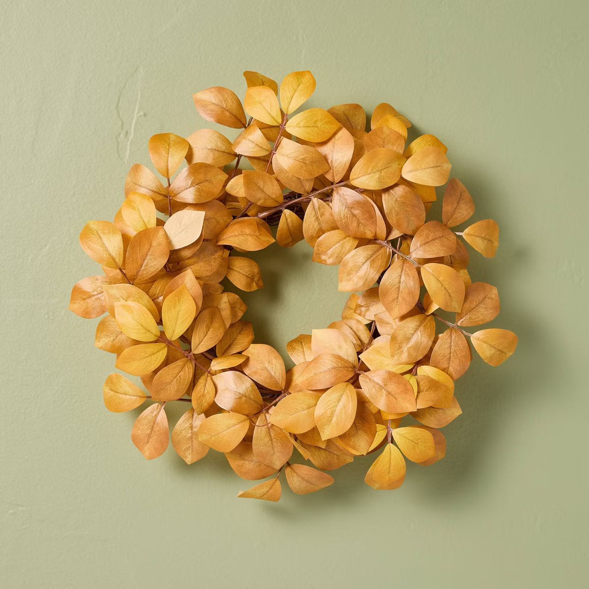 Mini Yellow Aspen Wreath