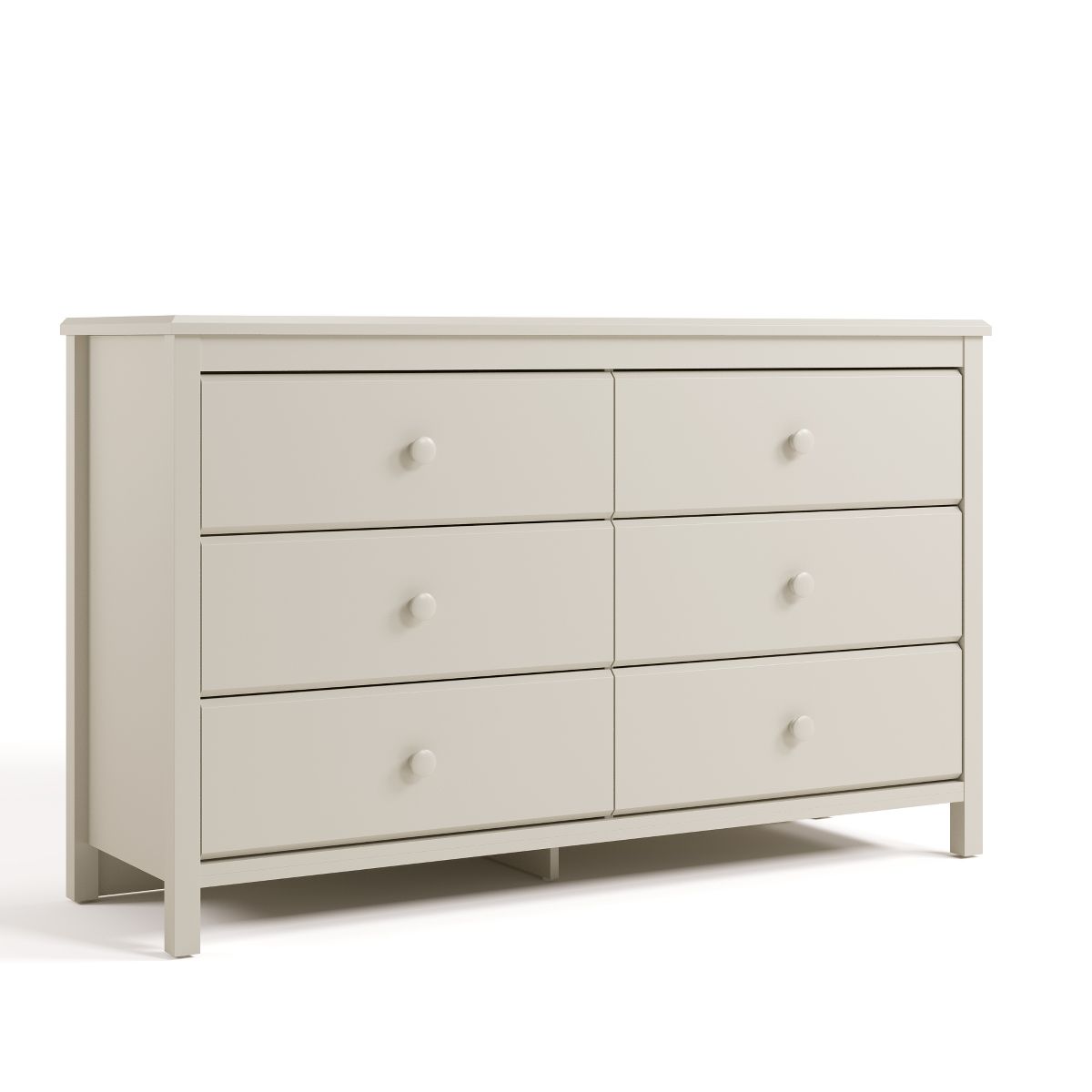 Storkcraft Alpine 6-Drawer Dresser Frosted Oat - Storkcraft