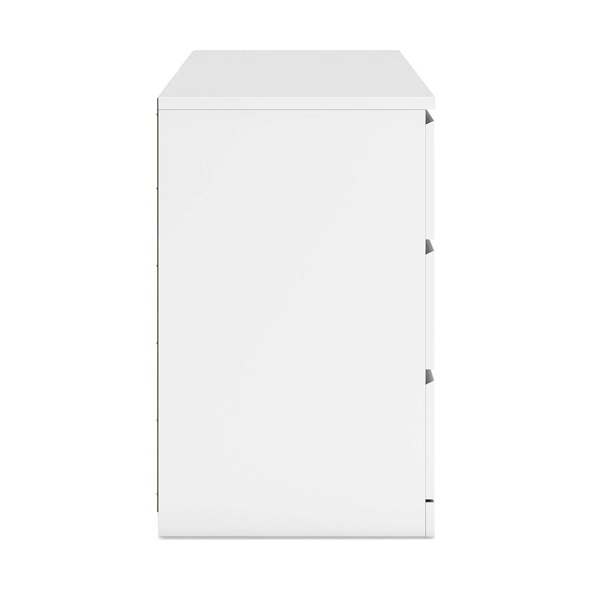 Onita Modern 6 Drawer Dresser, White