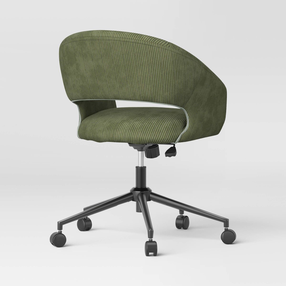 Rolling Swivel Barrel Back Office Chair Green - Room Essentials