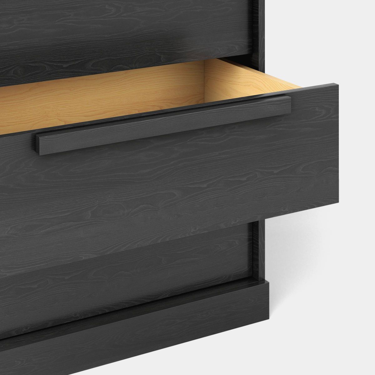 Modern 4 Drawer Dresser Black - Room Essentials