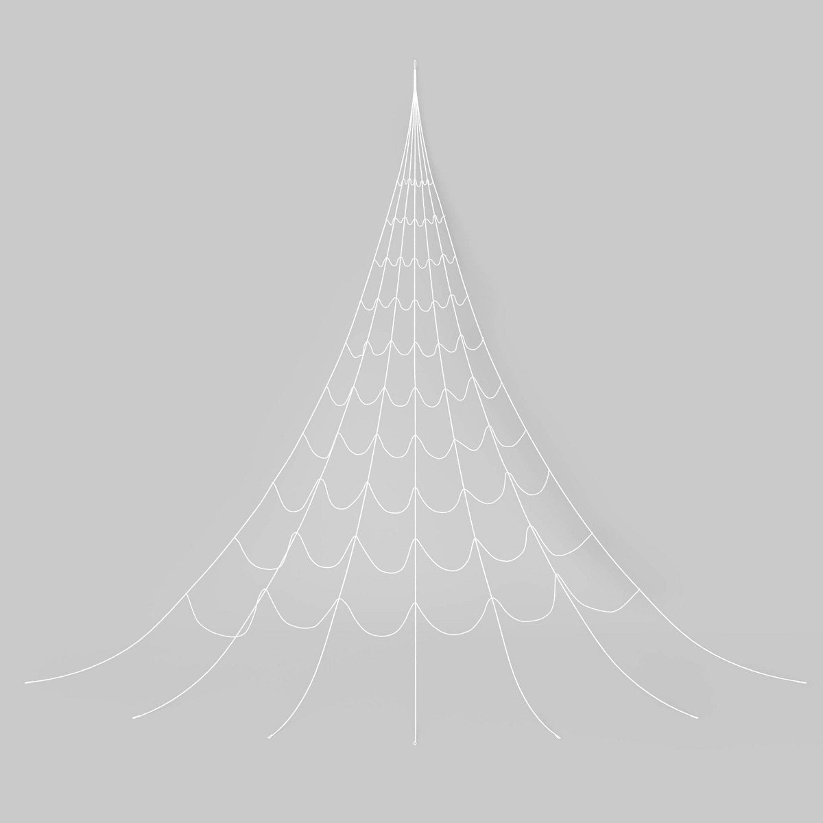 25 Foot Mega Spiderweb Halloween Prop - Halloween decor