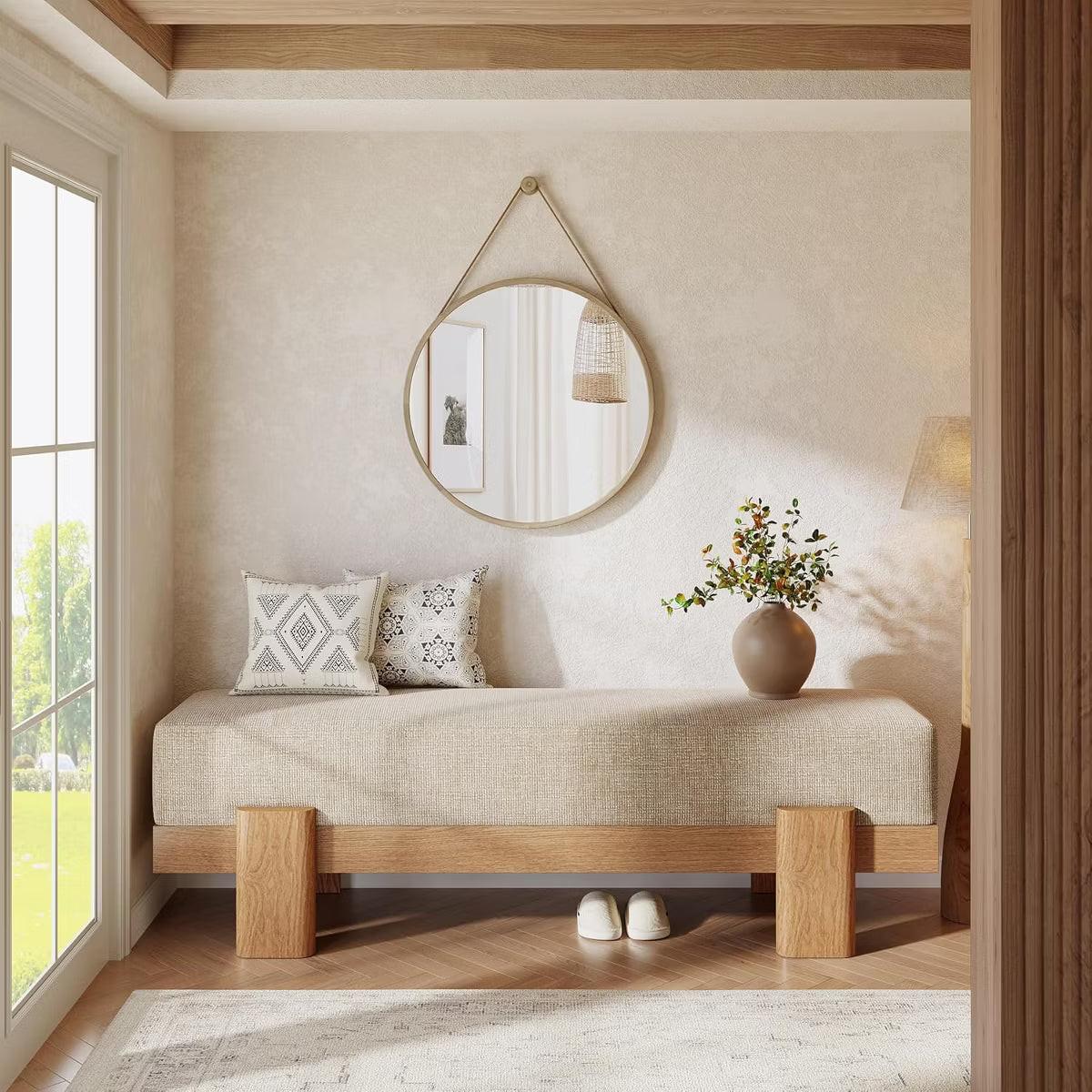 Upholstered Bedroom Bench Seat