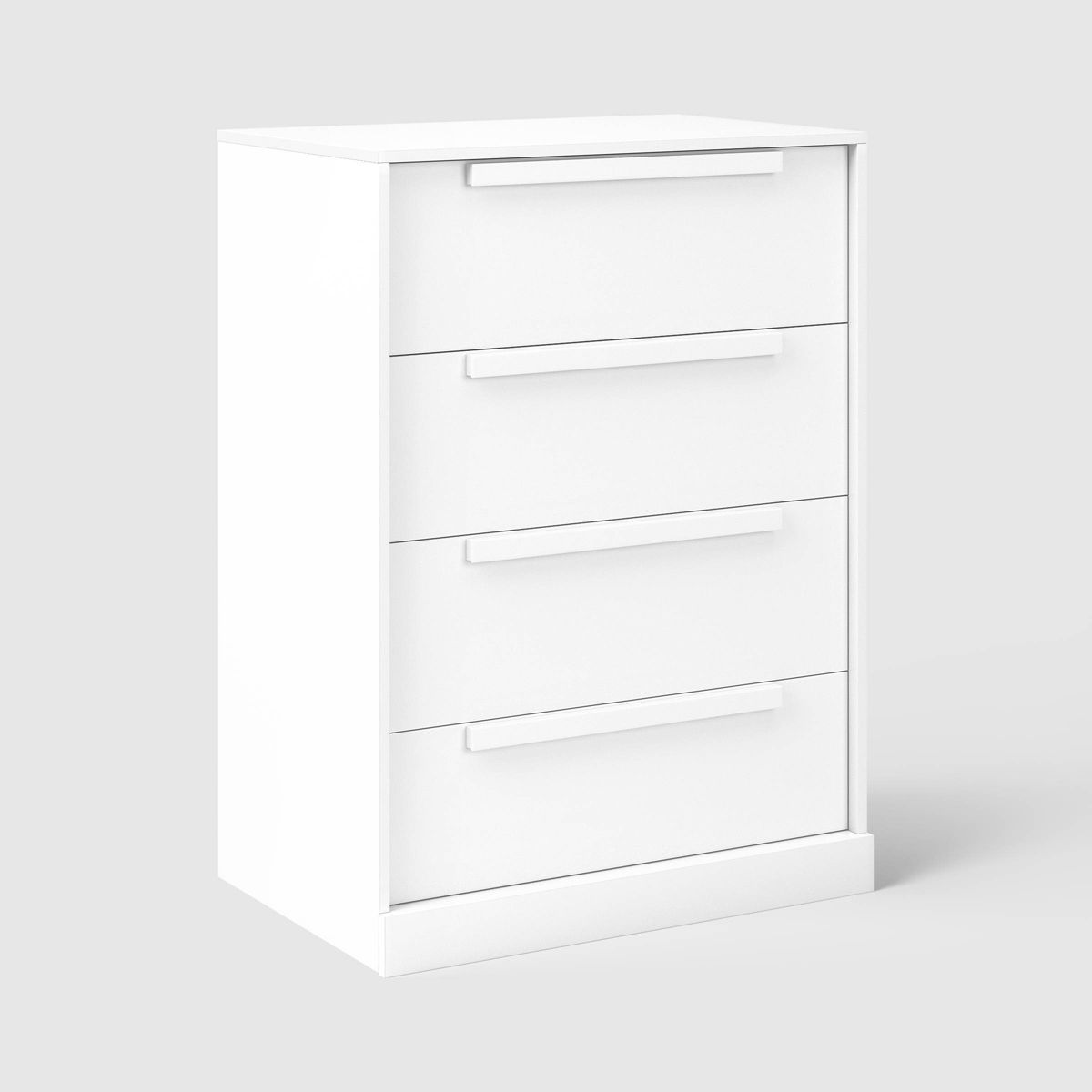 Modern 4 Drawer Dresser White - Room Essentials