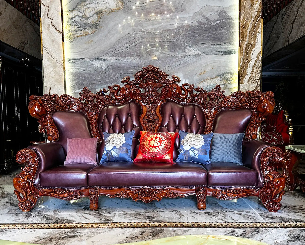 Sofa Set Solid Wood