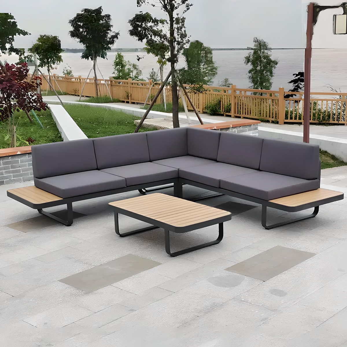 High End Aluminum Sectional Outdoor