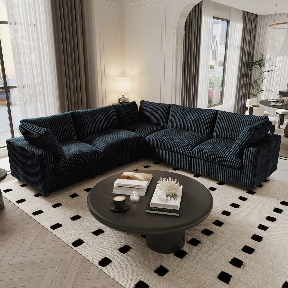 Wooden Frame Black Modular