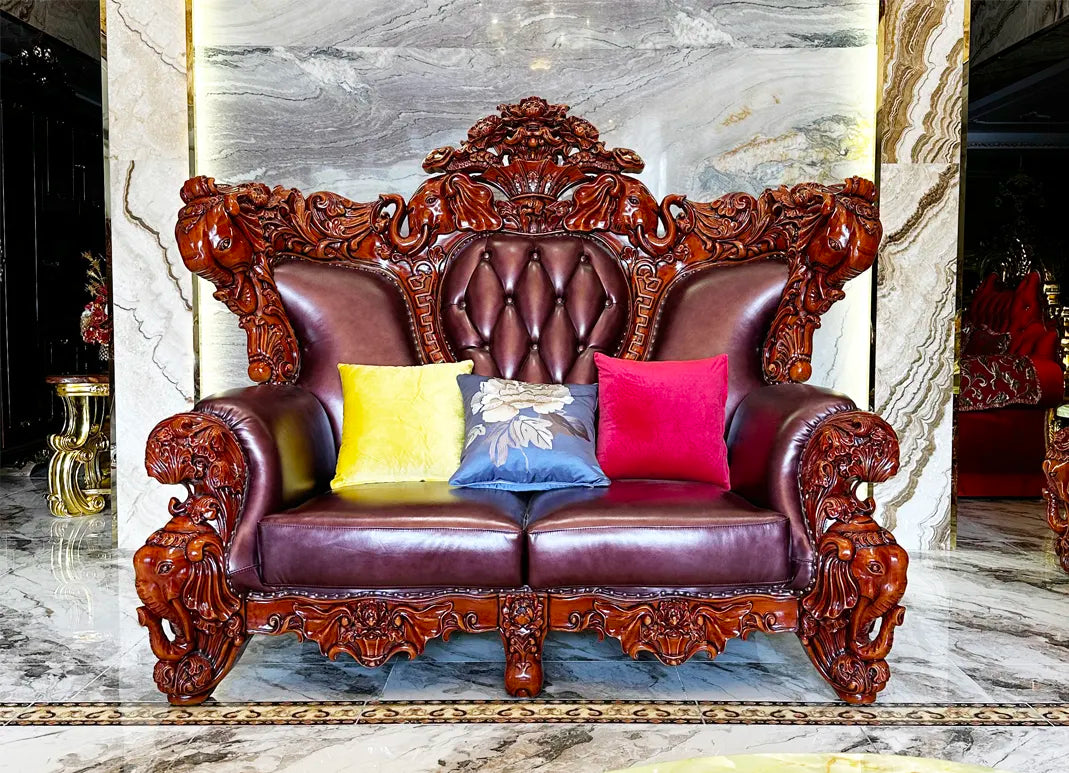 Sofa Set Solid Wood