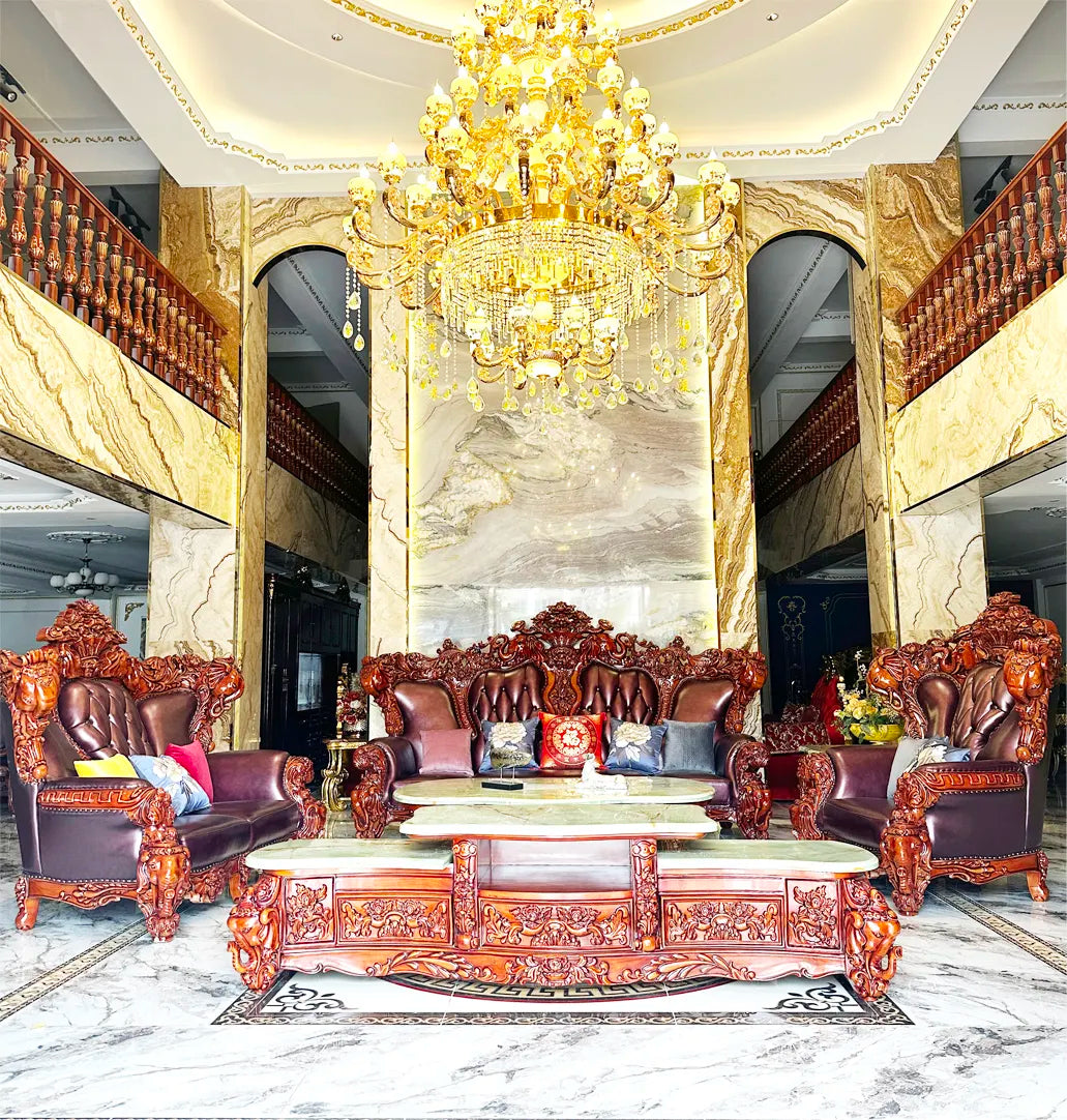 Sofa Set Solid Wood