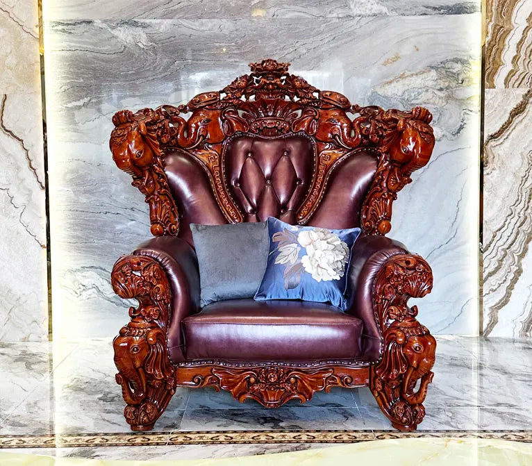 Sofa Set Solid Wood